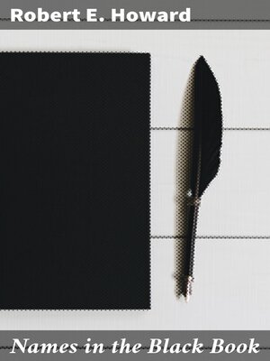 cover image of Names in the Black Book